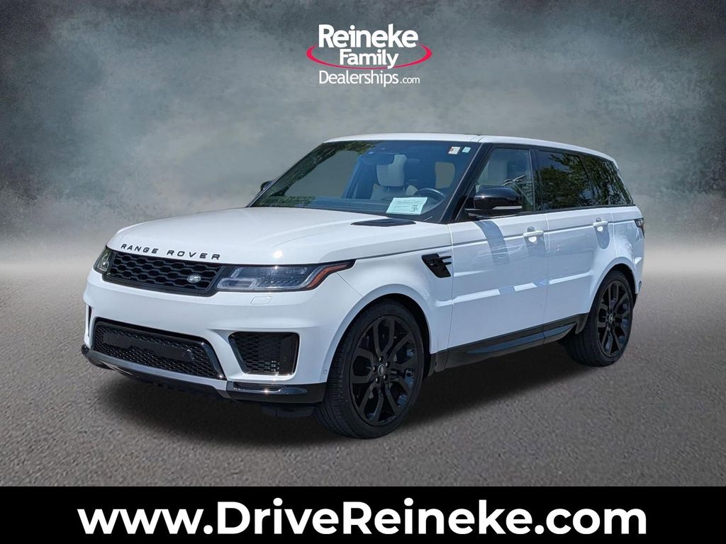 Icy White 2022 Land Rover Range Rover Sport HSE Silver Edition AWD Pickup Truck All-Wheel Drive 8-Speed Automatic