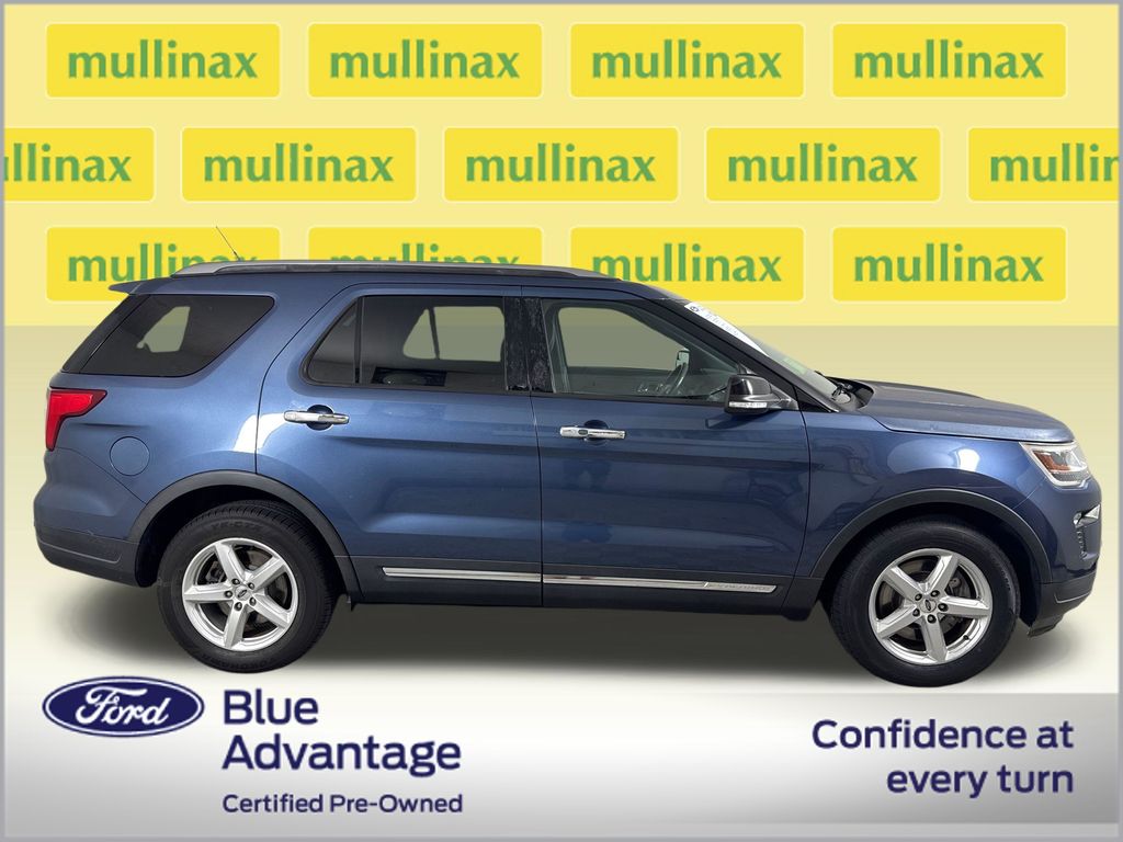 Certified Used 2018 Blue Ford XLT image 2
