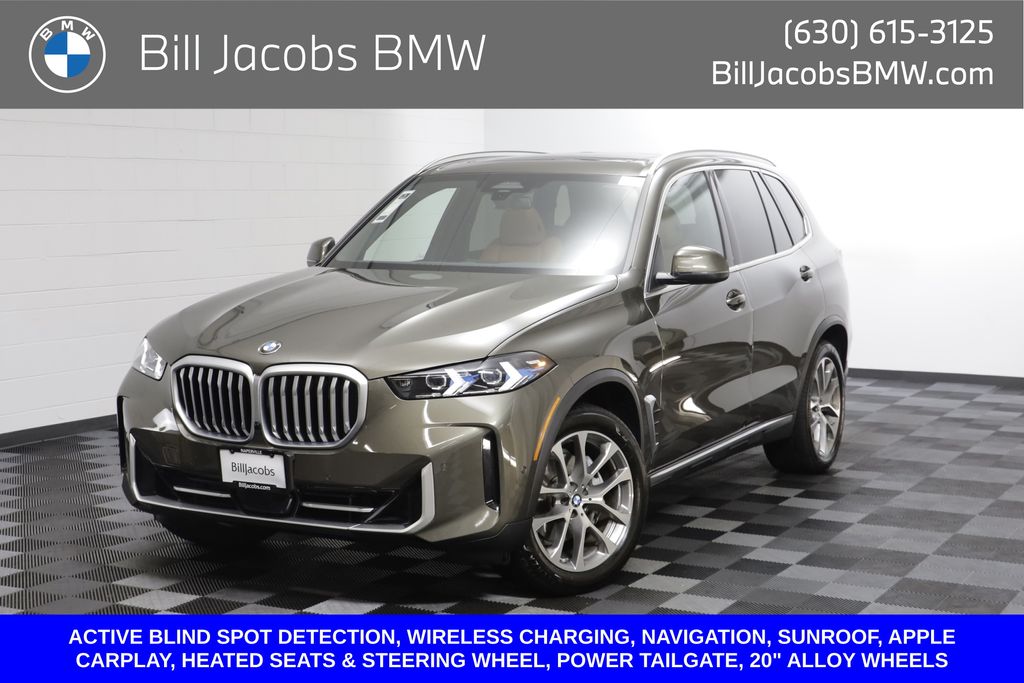 Manhattan Green Metallic 2026 BMW X5 SUV / Crossover All-Wheel Drive Automatic