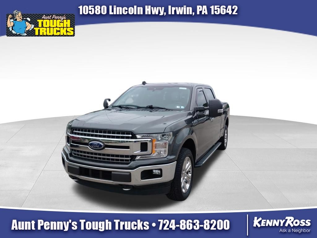 Gray (Magnetic) 2019 Ford F-150 Pickup Truck Four-Wheel Drive Automatic