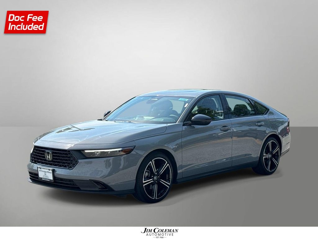 Meteorite Gray Metallic 2026 Honda Accord Sedan Front-Wheel Drive Continuously Variable Transmission