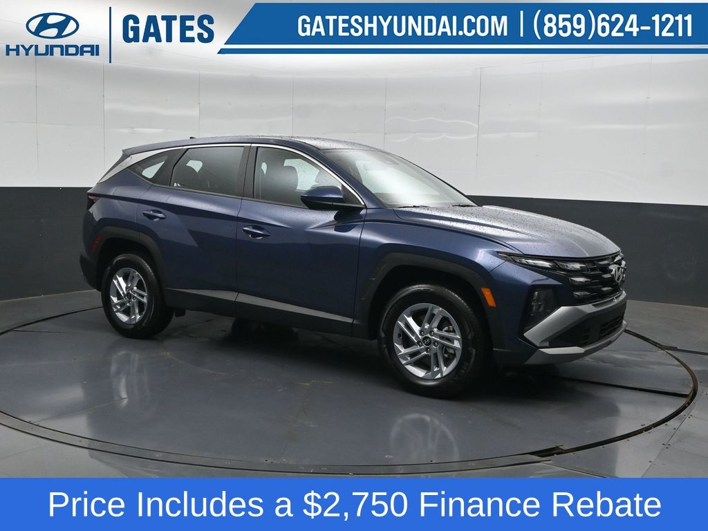 Atlantis Blue 2026 Hyundai Tucson SUV / Crossover All-Wheel Drive 8-Speed Automatic