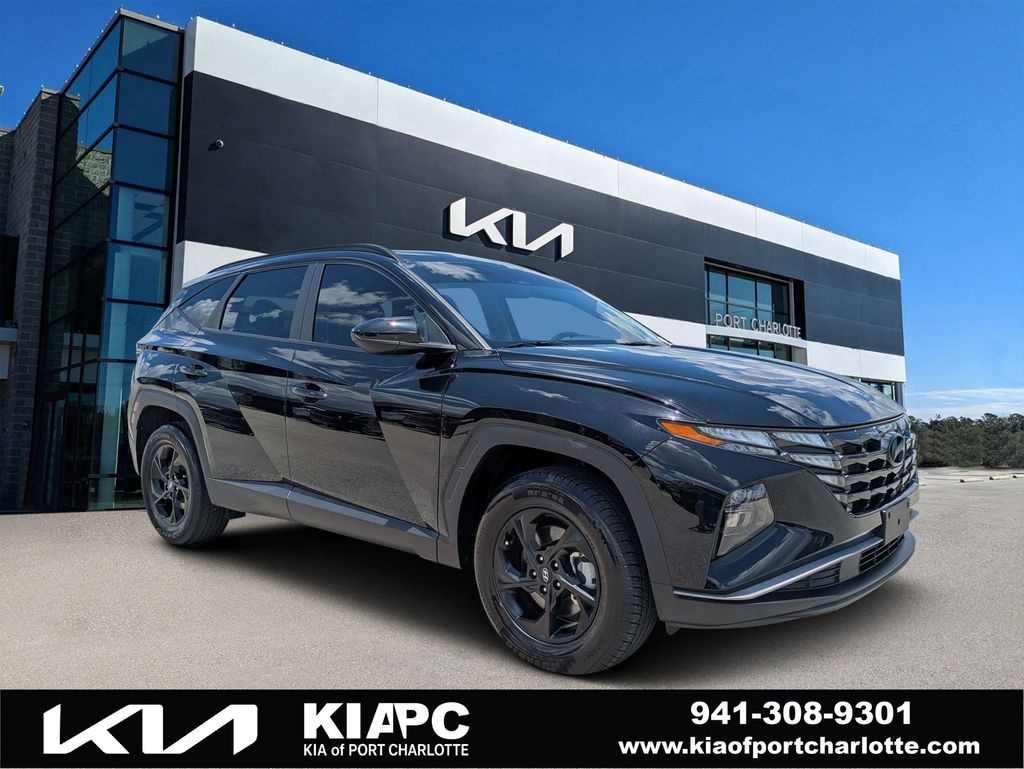 Black Pearl 2024 Hyundai Tucson SUV / Crossover All-Wheel Drive 8-Speed Automatic