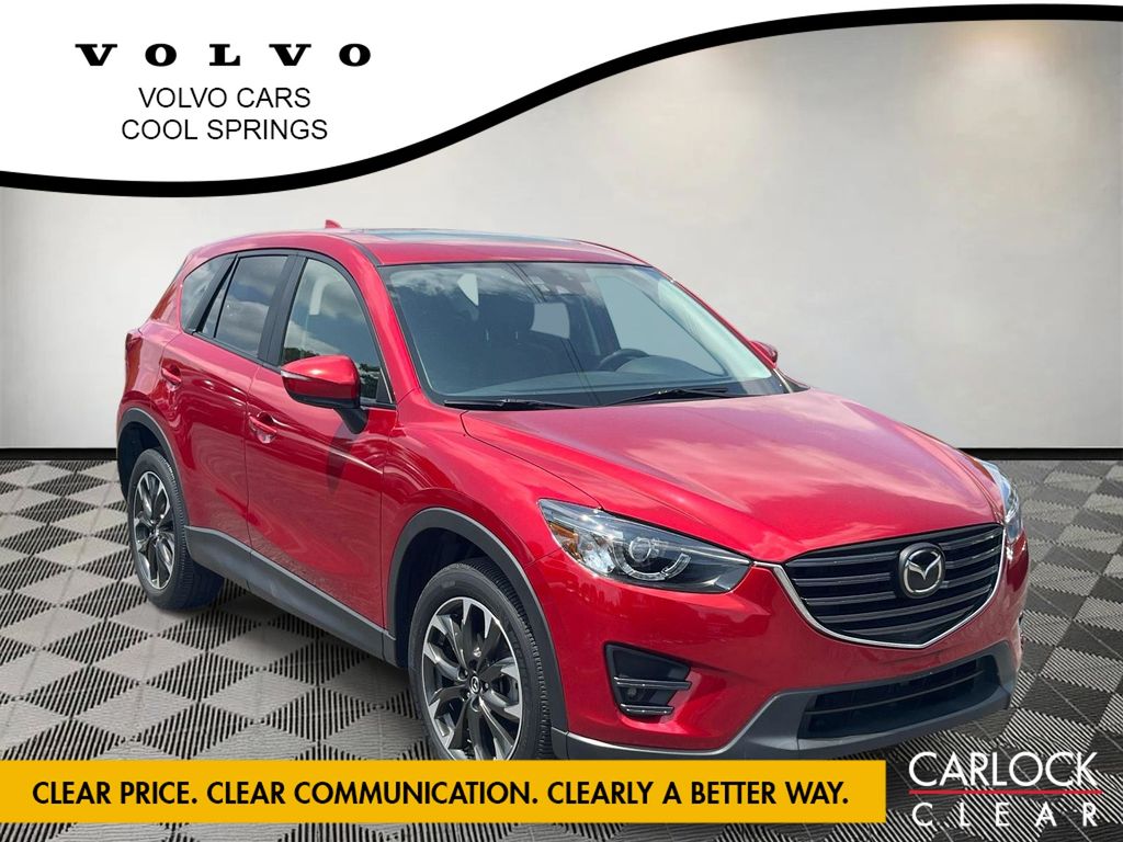 Soul Red Metallic 2016 Mazda CX-5 Grand Touring AWD SUV / Crossover All-Wheel Drive 6-Speed Automatic