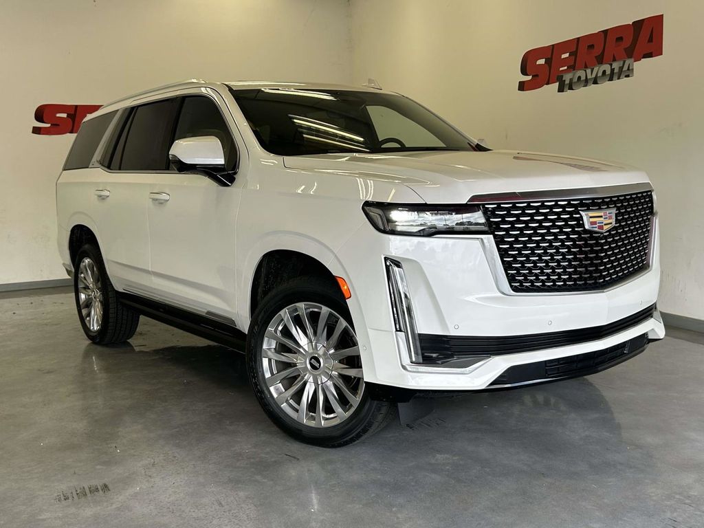Crystal White Tricoat 2022 Cadillac Escalade Premium Luxury 4WD SUV / Crossover Four-Wheel Drive Automatic