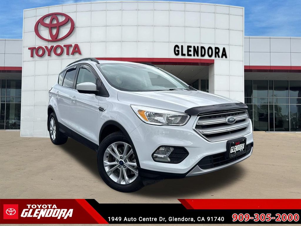 Oxford White 2018 Ford Escape SUV / Crossover All-Wheel Drive 6-Speed Automatic