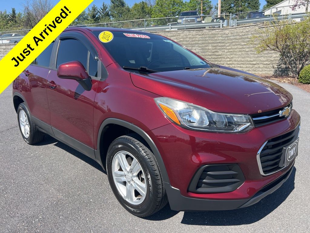 Red (Crimson Metallic) 2017 Chevrolet Trax LS AWD SUV / Crossover All-Wheel Drive 6-Speed Automatic