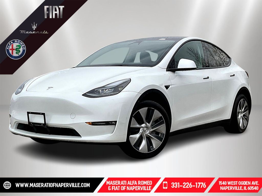 White 2024 Tesla Model Y Long Range AWD SUV / Crossover All-Wheel Drive 1-Speed Automatic
