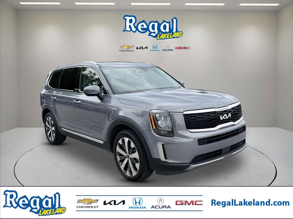 Everlasting Silver 2022 Kia Telluride EX AWD SUV / Crossover All-Wheel Drive 8-Speed Automatic