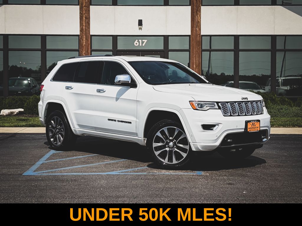 Bright White Clearcoat 2017 Jeep Grand Cherokee SUV / Crossover Four-Wheel Drive 8-Speed Automatic