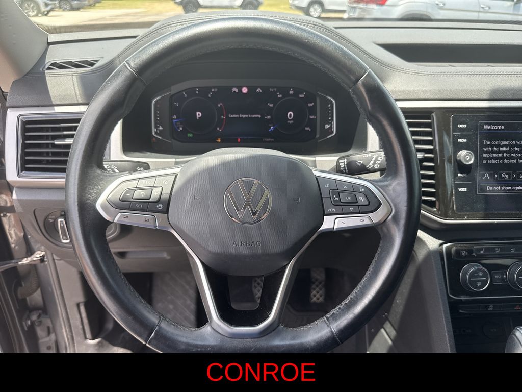 2021 Volkswagen Atlas SEL Gray at Bayway Cadillac of The Woodlands