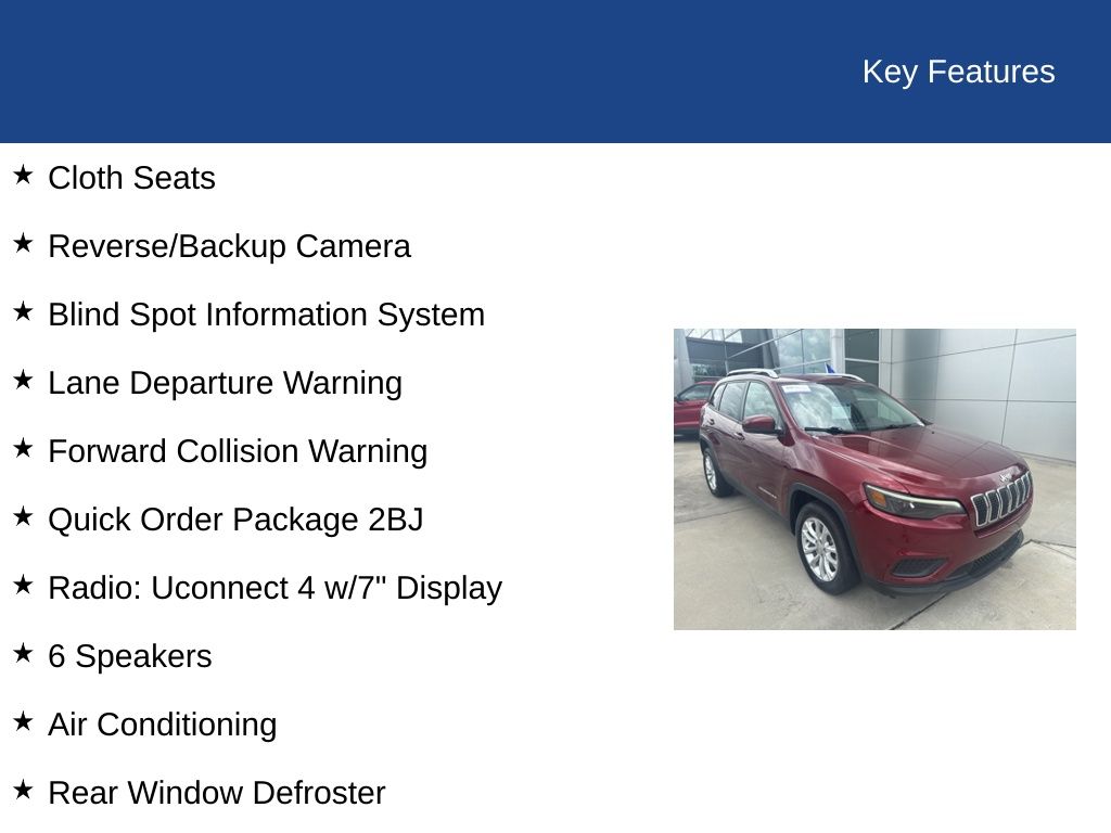 2021 Jeep Cherokee Latitude FWD