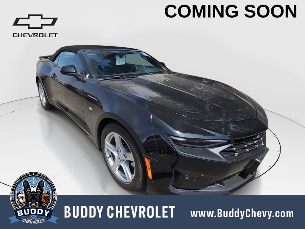 Black 2023 Chevrolet Camaro Convertible Rear-Wheel Drive Automatic