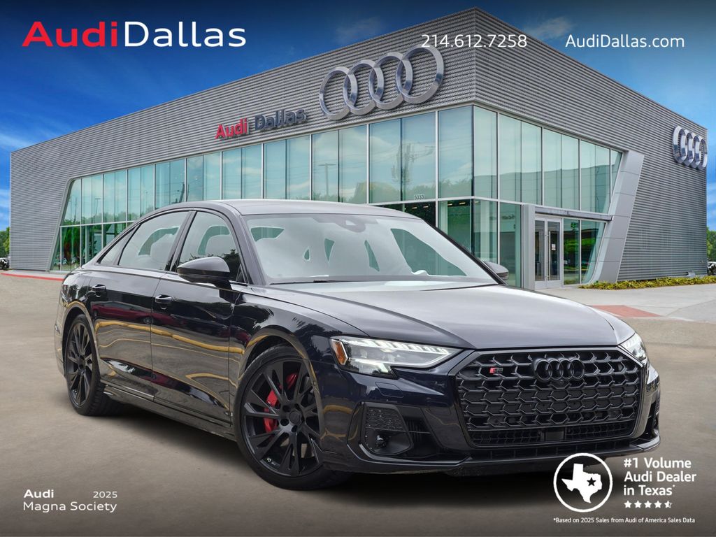 Blue 2026 Audi S8 Sedan All-Wheel Drive 8-Speed Automatic