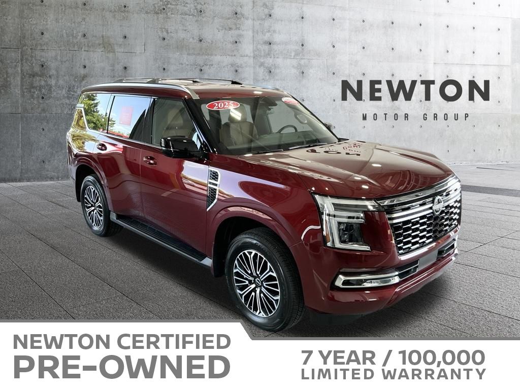 Red Pearl 2025 Nissan Armada SUV / Crossover 4X2 9-Speed Automatic