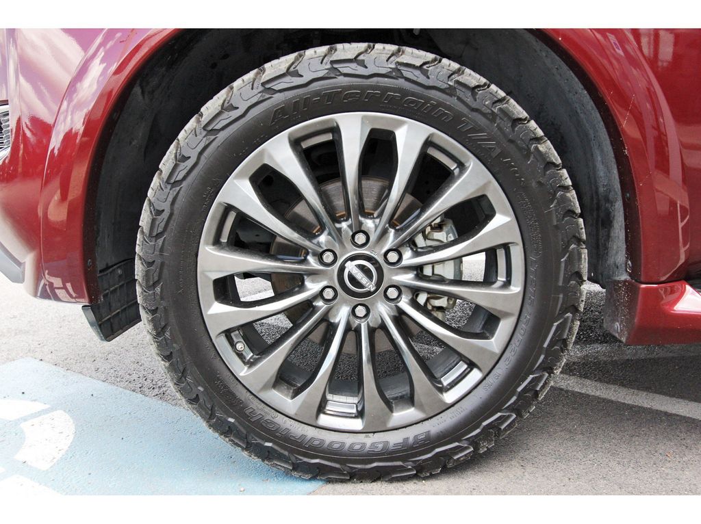 2021 Nissan Armada Platinum Red at Parkway Family Mazda