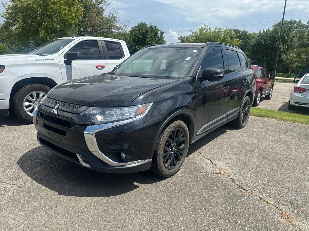 Black 2019 Mitsubishi Outlander SUV / Crossover All-Wheel Drive Continuously Variable Transmission