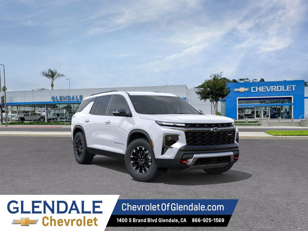 Polar White Tricoat 2026 Chevrolet Traverse SUV / Crossover Four-Wheel Drive 8-Speed Automatic