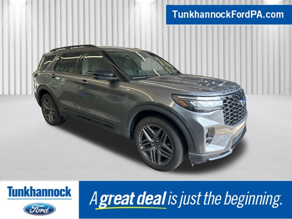 Gray Metallic 2026 Ford Explorer SUV / Crossover All-Wheel Drive Automatic