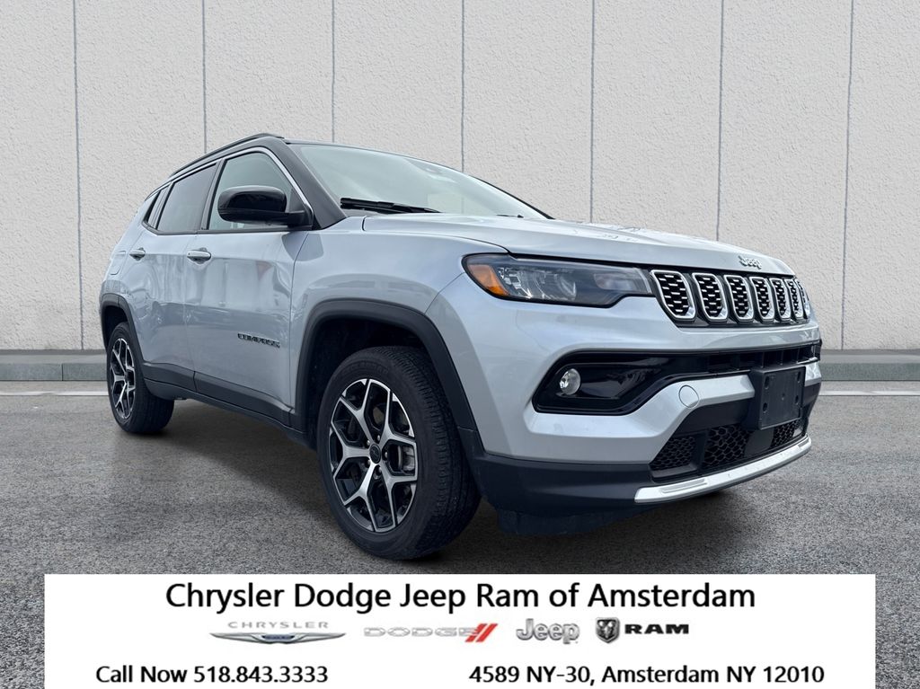 Silver Zynith Metallic Clearcoat 2026 Jeep Compass SUV / Crossover Four-Wheel Drive 8-Speed Automatic