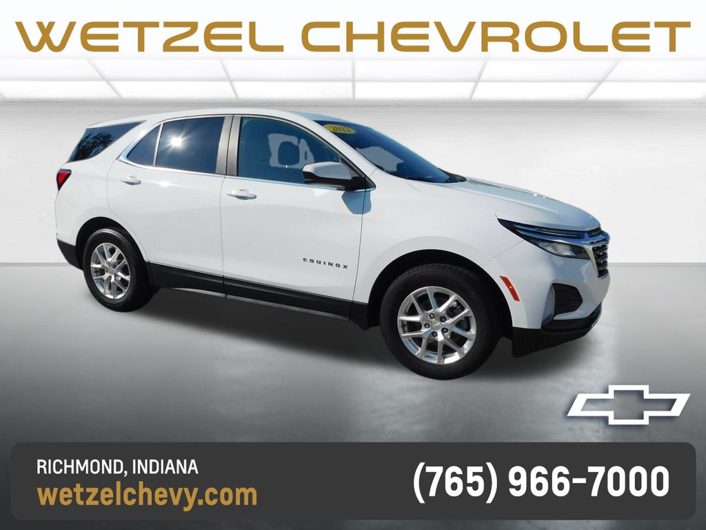 Summit White 2022 Chevrolet Equinox SUV / Crossover Front-Wheel Drive 6-Speed Automatic Overdrive