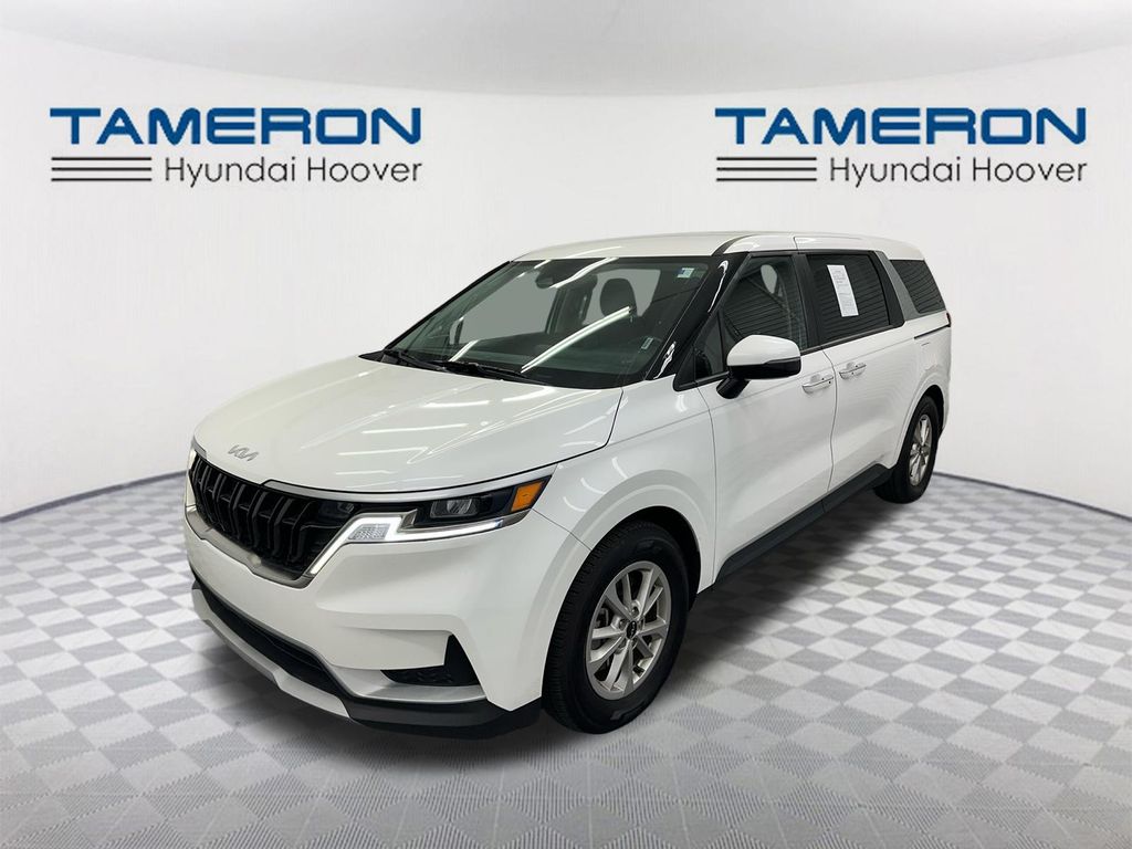 Snow White Pearl 2024 Kia Carnival LX FWD Minivan Front-Wheel Drive 8-Speed Automatic