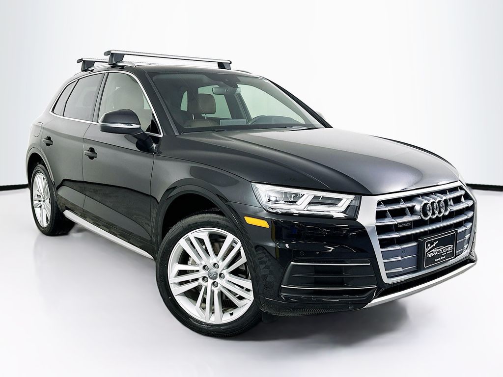 Black Metallic 2020 Audi Q5 quattro Premium Plus 45 TFSI SUV / Crossover All-Wheel Drive 7-Speed Automatic
