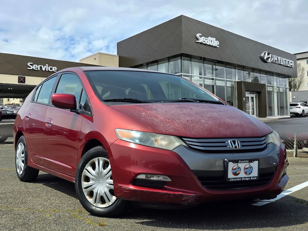 Red 2010 Honda Insight Hatchback Front-Wheel Drive Continuously Variable Transmission