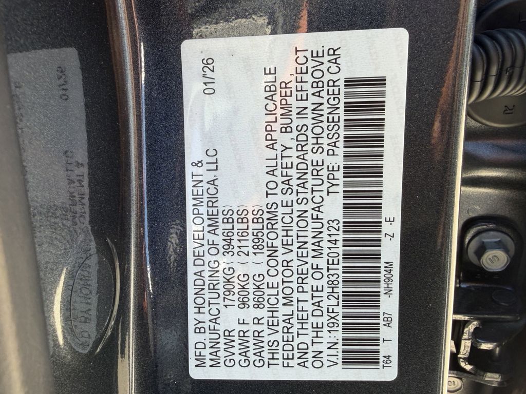 new 2026 Honda Civic car, priced at $27,978