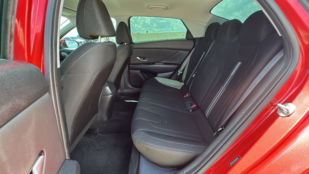 2021 Hyundai Elantra SEL Red at Central Houston Nissan
