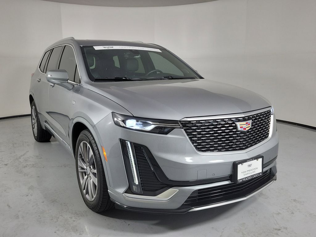 2025 Cadillac XT6 Premium Luxury Silver at Tom Peacock Cadillac
