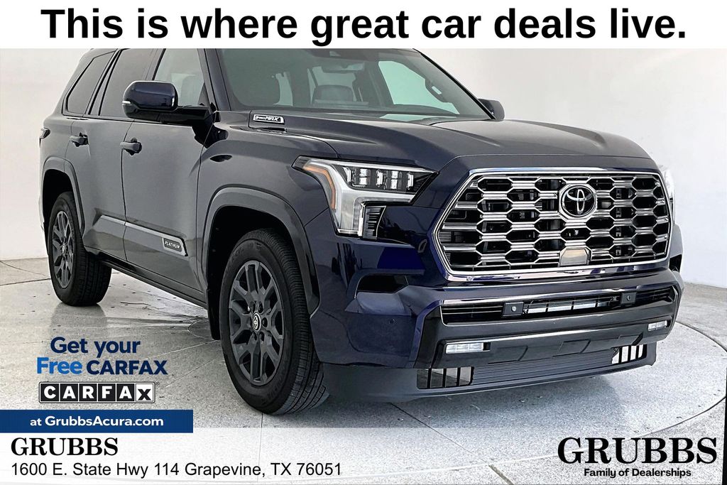 Blueprint 2026 Toyota Sequoia Platinum 4WD SUV / Crossover Four-Wheel Drive Automatic
