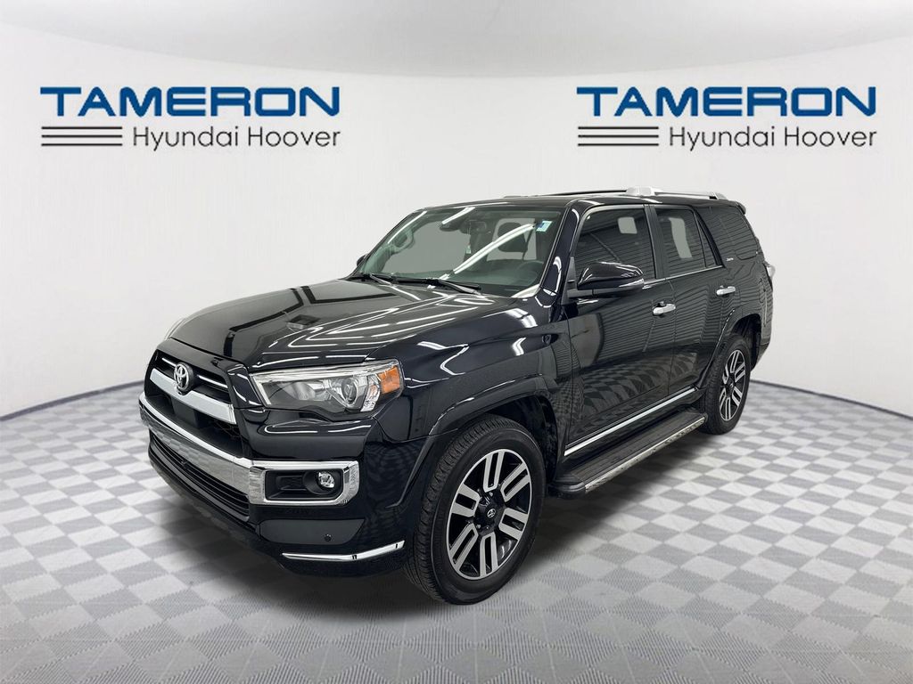 Midnight Black Metallic 2023 Toyota 4Runner Limited 4WD SUV / Crossover All-Wheel Drive 5-Speed Automatic