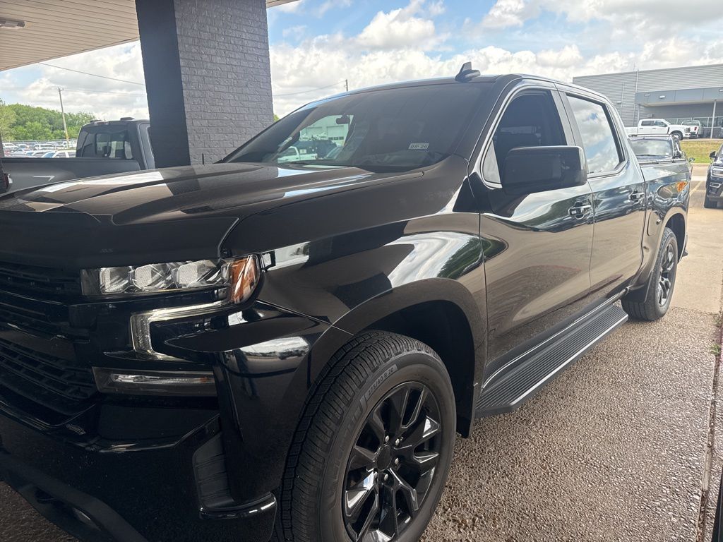 Black 2021 Chevrolet Silverado 1500 RST Crew Cab RWD Pickup Truck 4X2 8-Speed Automatic