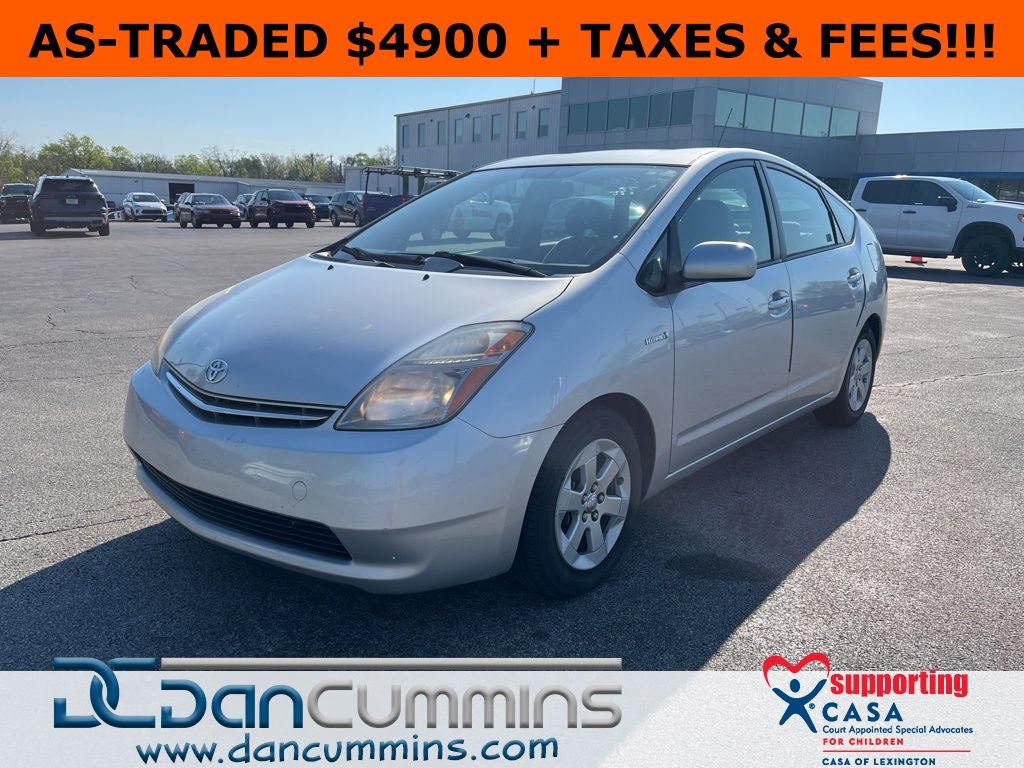Silver 2008 Toyota Prius FWD Hatchback Front-Wheel Drive Continuously Variable Transmission