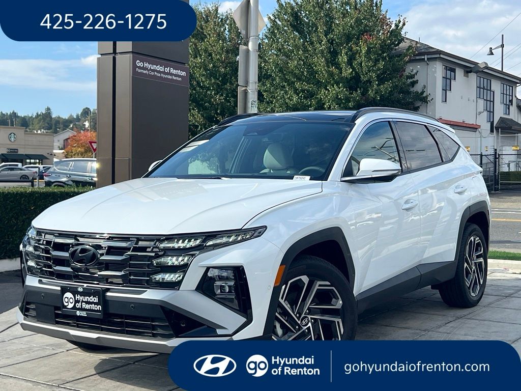 White Pearl 2026 Hyundai Tucson SUV / Crossover All-Wheel Drive 8-Speed Automatic