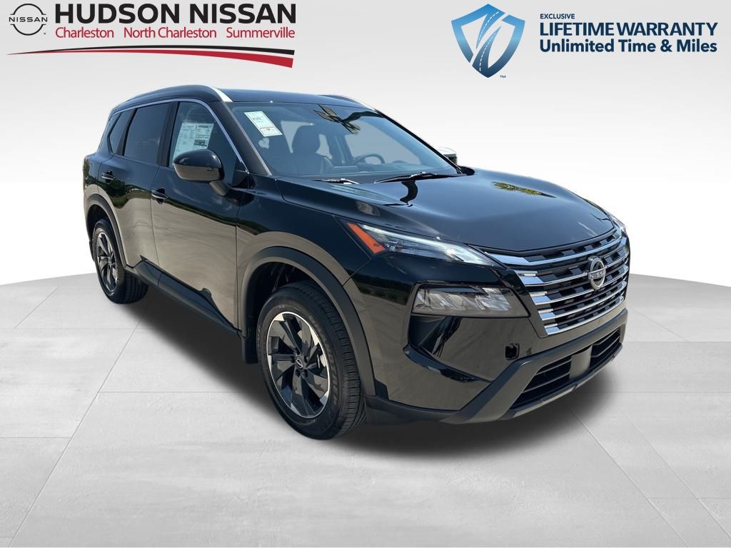2025 Super Black Nissan Rogue SV FWD SUV