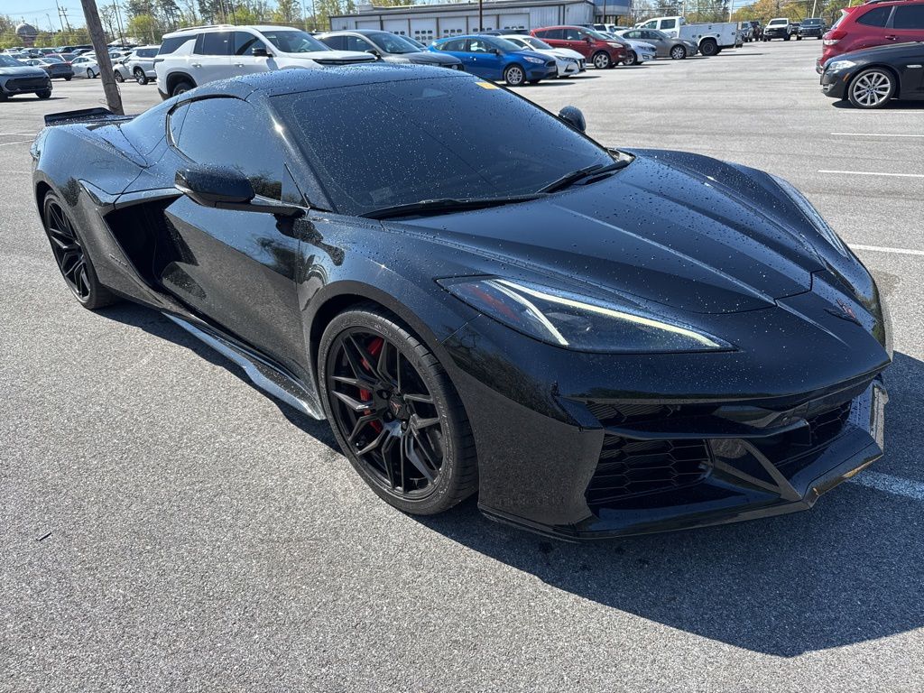 Black 2024 Chevrolet Corvette Z06 3LZ Coupe RWD Coupe Rear-Wheel Drive 8-Speed Dual Clutch