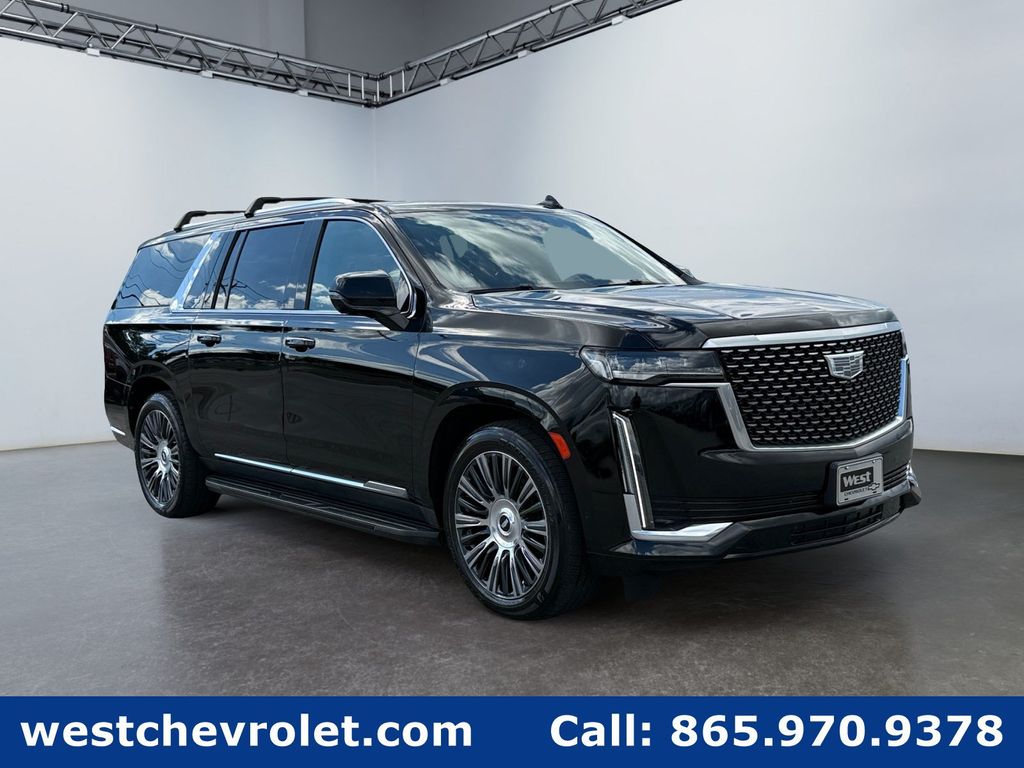 Black Raven 2022 Cadillac Escalade ESV SUV / Crossover Four-Wheel Drive Automatic