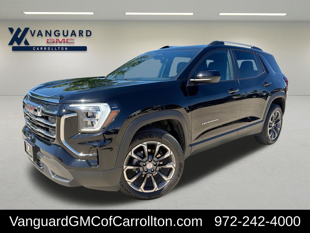 Black (Ebony Twilight Metallic) 2025 GMC Terrain Elevation AWD SUV / Crossover Four-Wheel Drive 8-Speed Automatic Overdrive