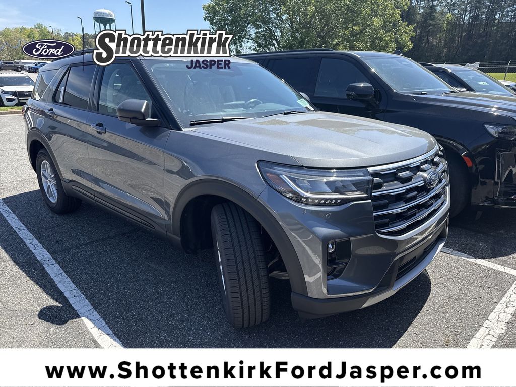 Gray 2026 Ford Explorer Active RWD SUV / Crossover Rear-Wheel Drive Automatic