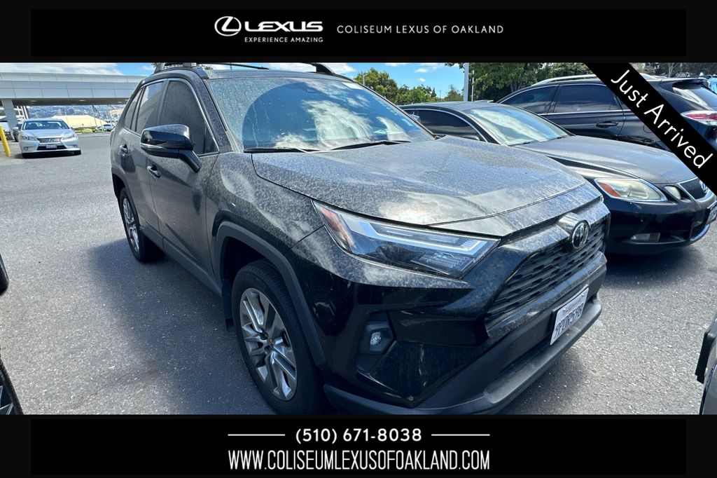 Midnight Black Metallic 2024 Toyota RAV4 SUV / Crossover Front-Wheel Drive 8-Speed Automatic