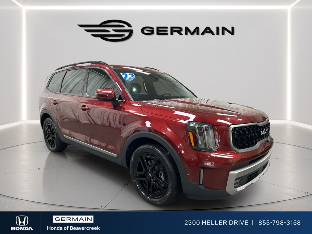 Dawning Red 2023 Kia Telluride SUV / Crossover All-Wheel Drive 8-Speed Automatic