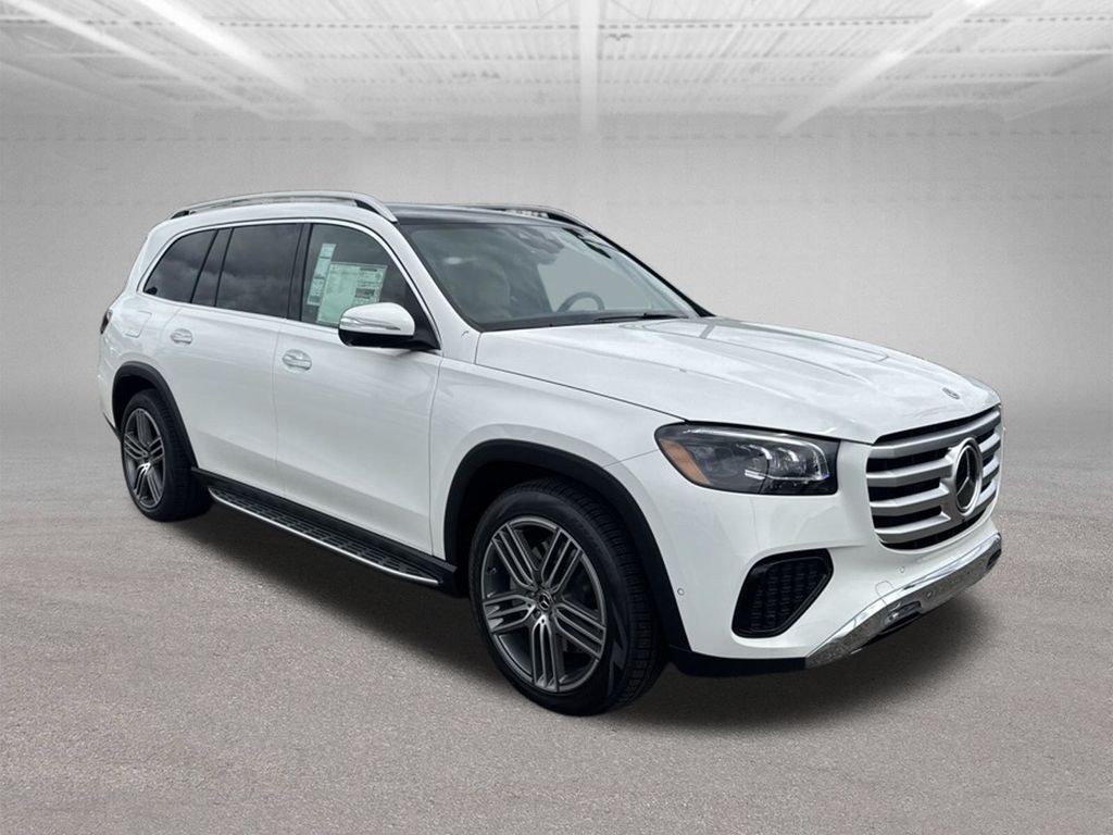 2026 Mercedes-Benz GLS GLS 450 White at John Sisson Motors