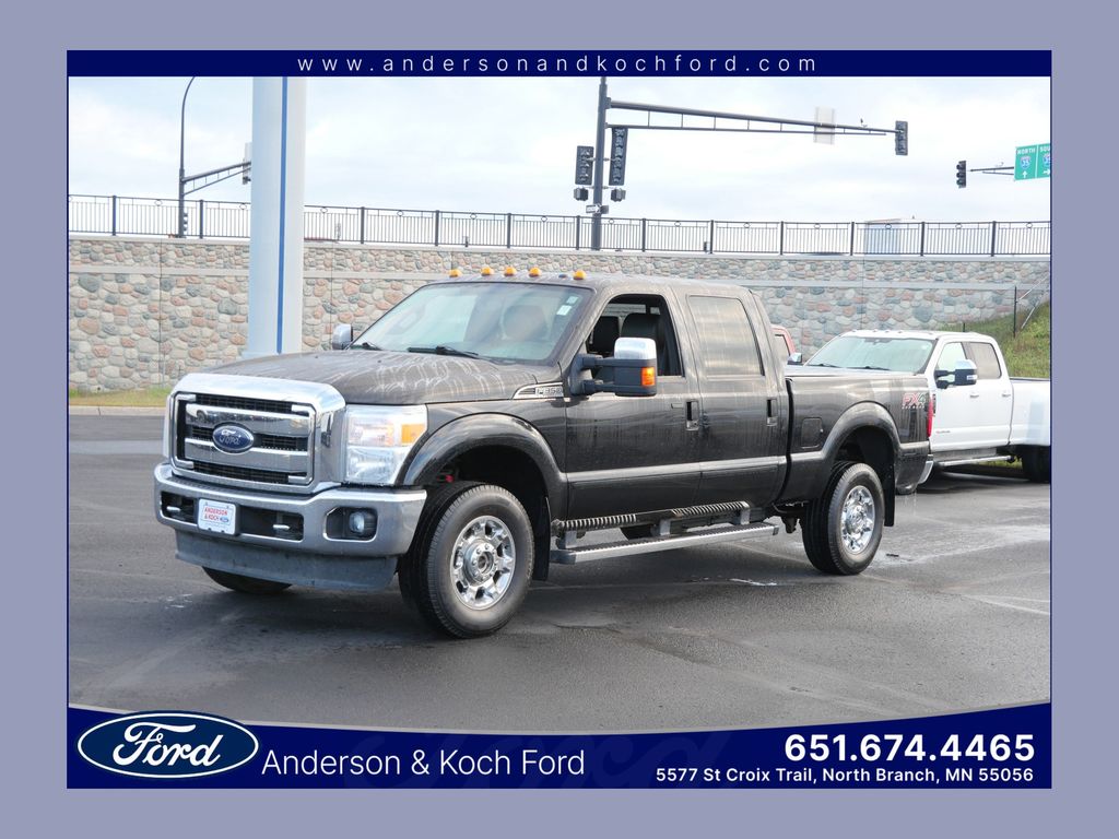 Tuxedo Black Metallic 2015 Ford F-350 Super Duty Pickup Truck Four-Wheel Drive 6-Speed Automatic