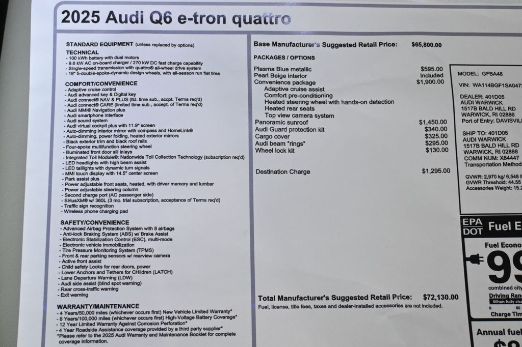 Thumbnail: 2025 Audi Q6 e-tron - 29