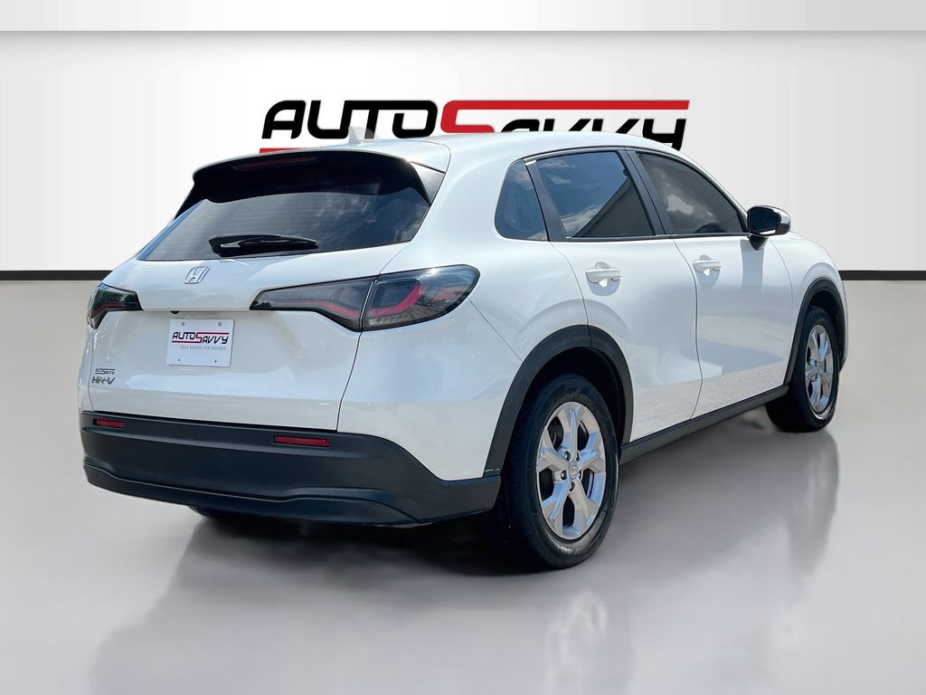 2023 Honda HR-V LX White at Central Houston Nissan