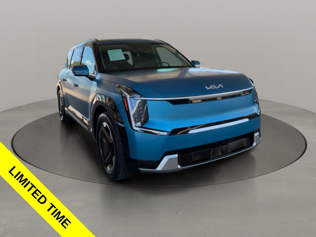 Ocean Blue Matte 2024 Kia EV9 SUV / Crossover All-Wheel Drive 1-Speed Automatic