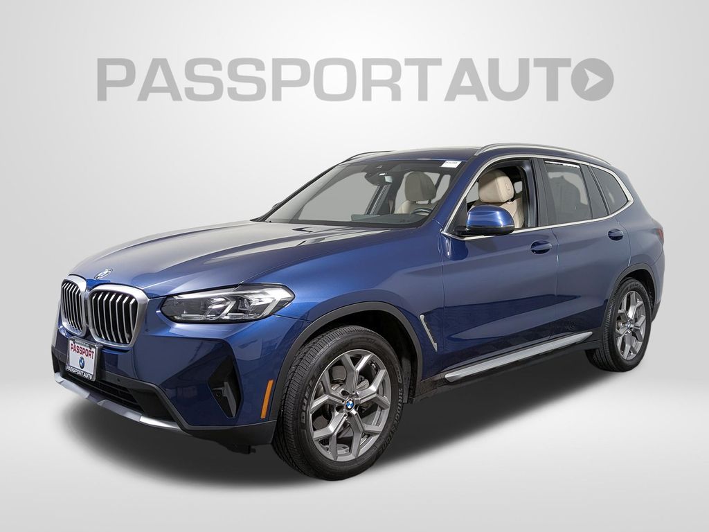 Phytonic Blue Metallic 2022 BMW X3 SUV / Crossover All-Wheel Drive 8-Speed Automatic