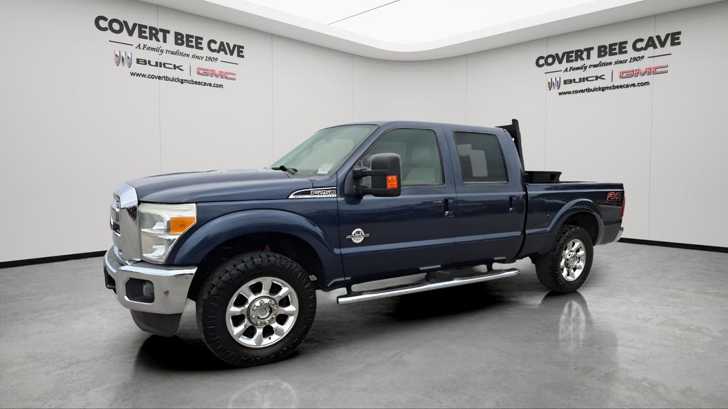 Used 2015 Blue Ford Lariat image 4